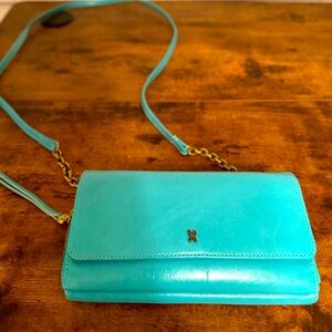 HOBO Rubie Crossbody Light Aqua “like new”